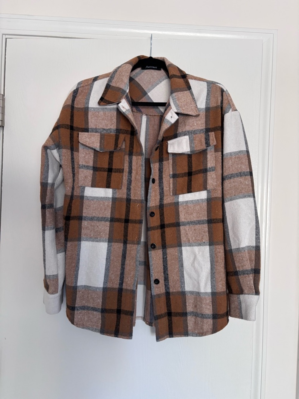 Plaid shacket